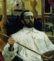 Portrait of painter Dmitri Nikolayevich Kardovsky - Ilya Efimovich Efimovich Repin