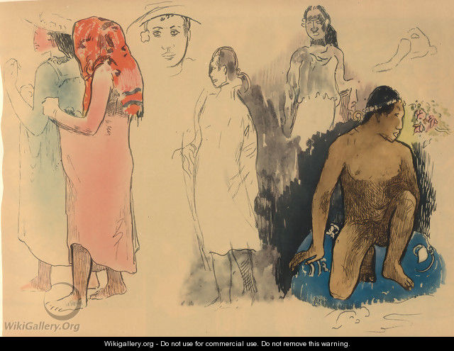 Watercolor 20 - Paul Gauguin