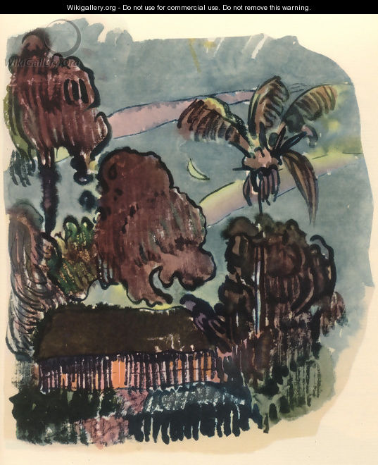 Watercolor 17 - Paul Gauguin