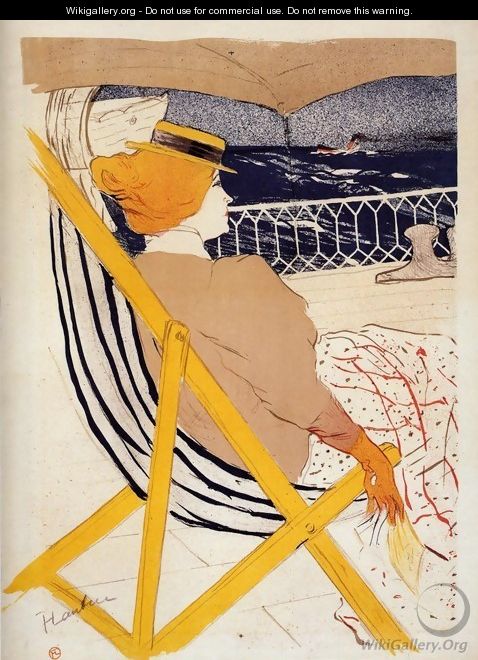The passager number 54 - Henri De Toulouse-Lautrec