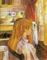Woman at the window - Henri De Toulouse-Lautrec