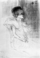 M.Lender Sitting - Henri De Toulouse-Lautrec