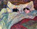 In Bed 2 - Henri De Toulouse-Lautrec