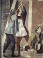 Torture of the Jew (detail 2) - Piero della Francesca