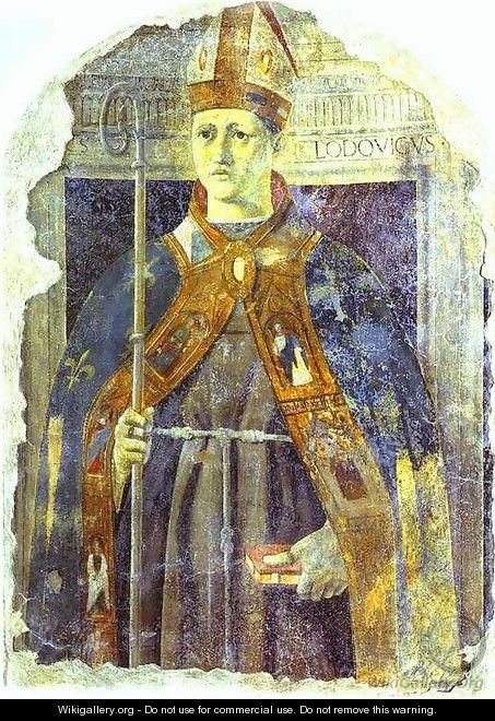 St. Louis of Toulouse - Piero della Francesca