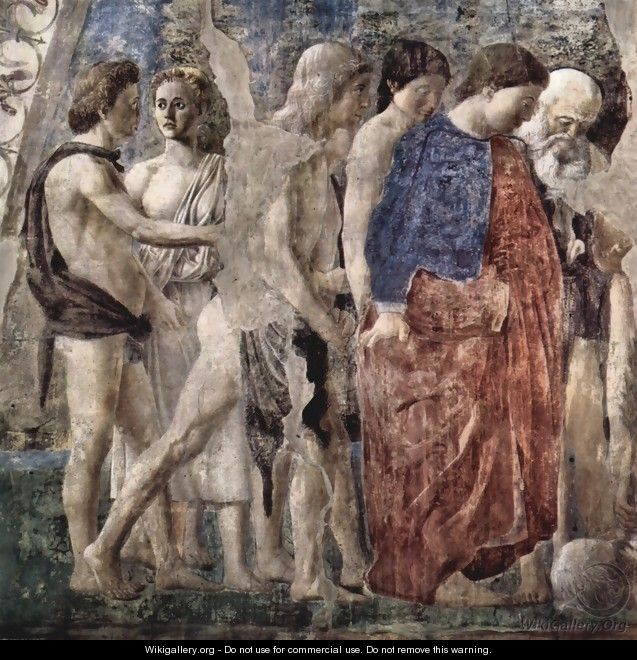 Death of Adam (detail) 3 - Piero della Francesca
