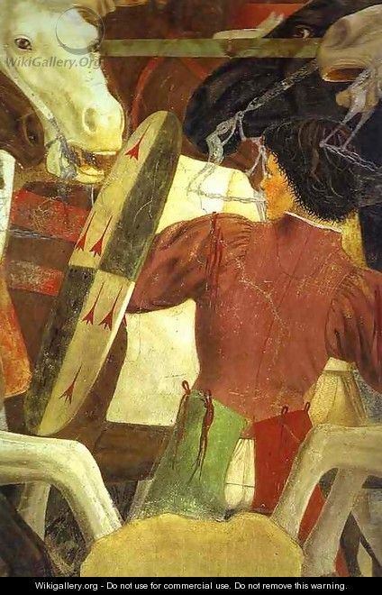 Battle between Heraclius and Chosroes (detail) 7 - Piero della Francesca