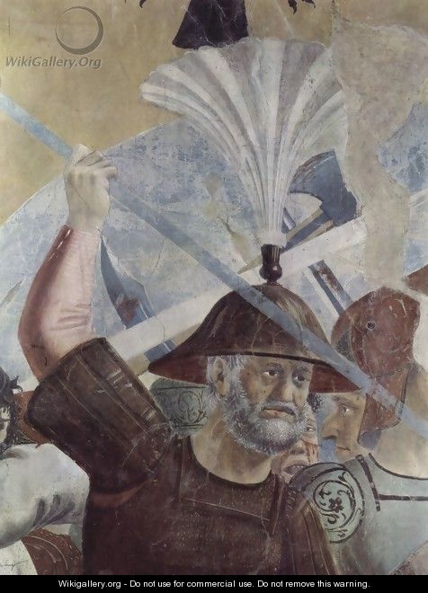 Battle between Heraclius and Chosroes (detail) 6 - Piero della Francesca