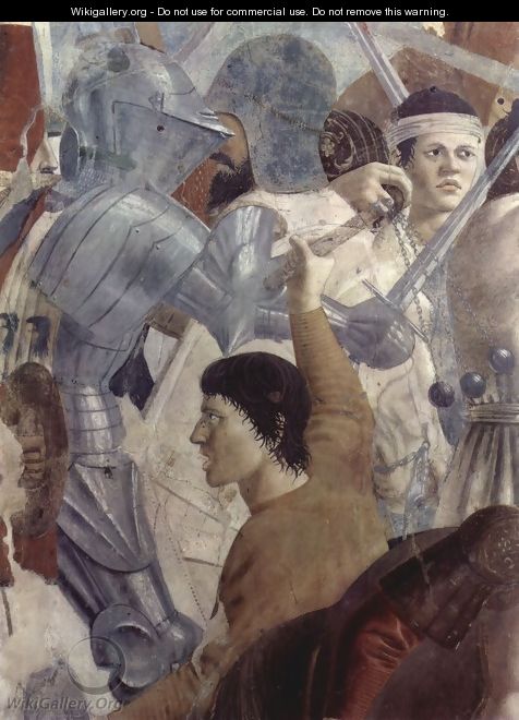 Battle between Heraclius and Chosroes (detail) 5 - Piero della Francesca