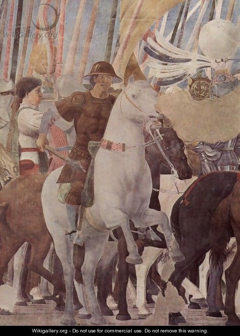 Battle between Constantine and Maxentius (detail) 2 - Piero della Francesca