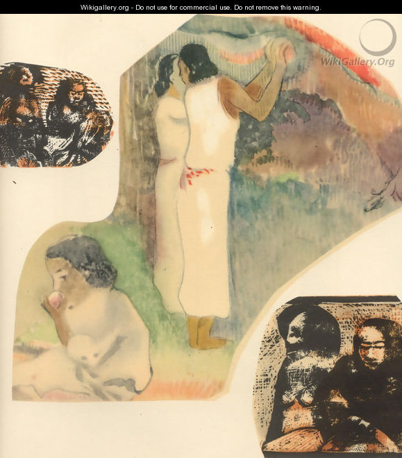 Watercolor 25 - Paul Gauguin