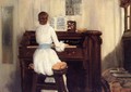 Mrs. Meigs at the Piano Organ - William Merritt Chase