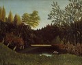 View of the Bois de Boulogne - Henri Julien Rousseau