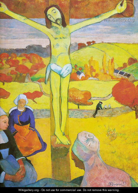 The yellow Crist - Paul Gauguin