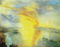 The fire of the parliament - Joseph Mallord William Turner