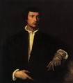 Man with a Glove - Tiziano Vecellio (Titian)