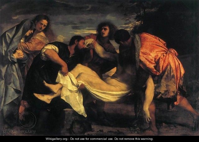 Entombment of Christ - Tiziano Vecellio (Titian)