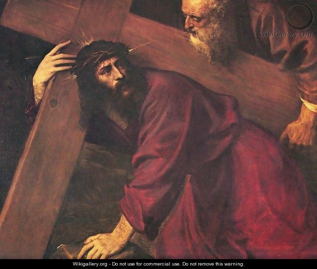Christ Carrying the Cross 1 - Tiziano Vecellio (Titian)
