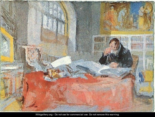 Turner in his studio - Joseph Mallord William Turner