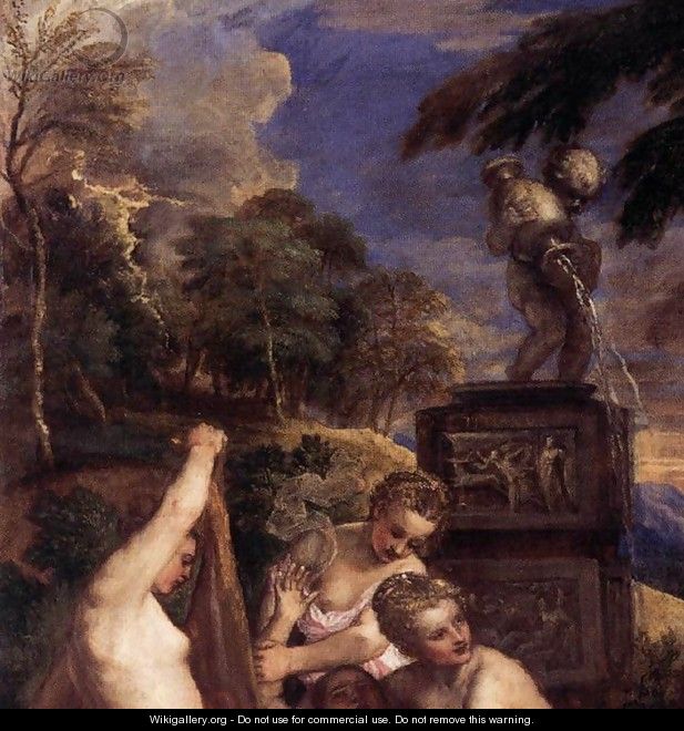Diana and Callisto (detail 2) - Tiziano Vecellio (Titian)