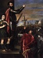 The Marchese del Vasto Addressing his Troops - Tiziano Vecellio (Titian)