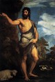 St John the Baptist in the Desert - Tiziano Vecellio (Titian)