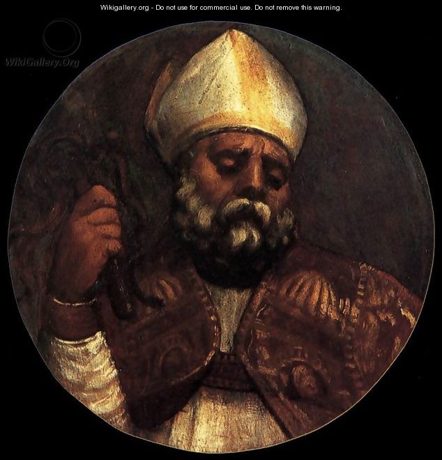 St Ambrose - Tiziano Vecellio (Titian)