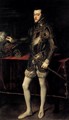 Portrait of Philip II in Armour - Tiziano Vecellio (Titian)