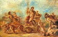 Triumph of Bacchus - Eugene Delacroix