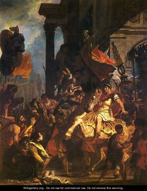 The Justice of Trajan - Eugene Delacroix