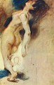 The death of Sardanapale (study) - Eugene Delacroix