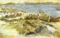Bay of Tanger in Morocco - Eugene Delacroix