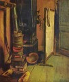 A corner of the studio - Eugene Delacroix