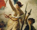 Liberty Leading the People (Detail) 1 - Eugene Delacroix