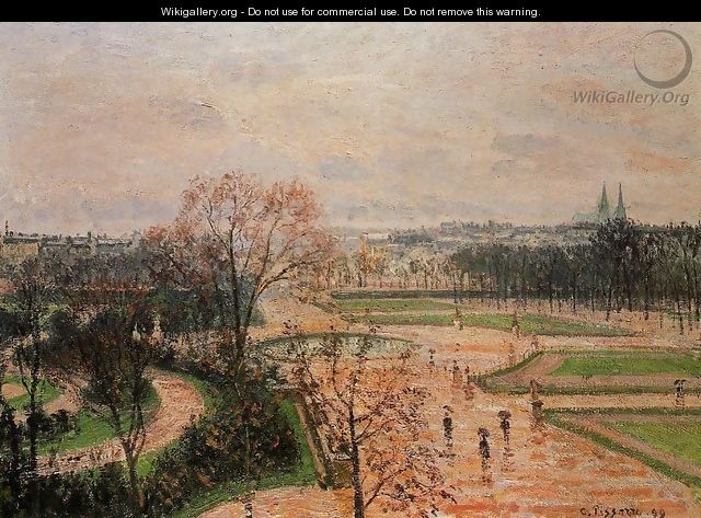The Tuileries Gardens 3 - Camille Pissarro