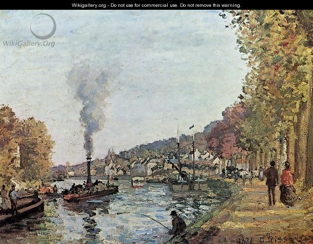 The Seine at Marly 1 - Camille Pissarro