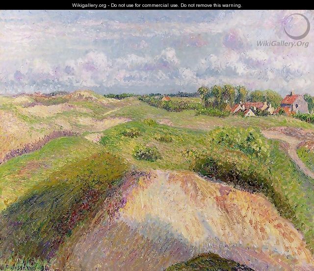 The Dunes at Knocke, Belgium 1 - Camille Pissarro