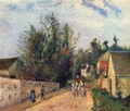 Postkutsche nach Ennery - Camille Pissarro