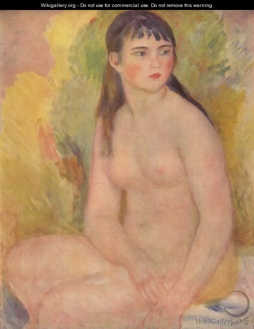 Nude female - Pierre Auguste Renoir