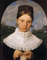 Portrait Of Fanny Gail - Heinrich Maria Von Hess