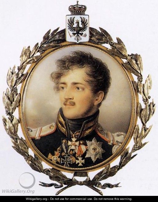 Prince August of Prussia 1814 - Jean-Baptiste Isabey