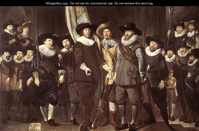 The Militia Company of Captain Allaert Cloeck 1632 - Thomas De Keyser