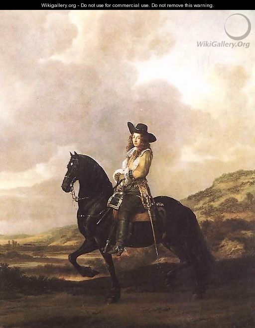 Equestrian Portrait of Pieter Schout 1660 - Thomas De Keyser