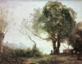 Landschaft Castelgandolfo - Jean-Baptiste-Camille Corot