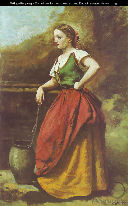 Jeune Femme au Puits - Jean-Baptiste-Camille Corot
