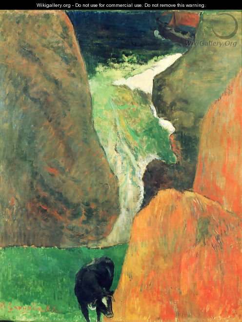 On the abyss - Paul Gauguin