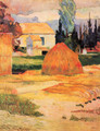 Haystack, near Arles - Paul Gauguin