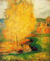 By the Stream, Autumn - Paul Gauguin