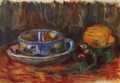 Still life with a cup - Pierre Auguste Renoir