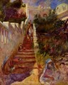 Stairs in Algiers - Pierre Auguste Renoir